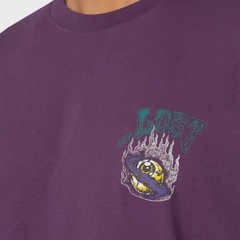 Camiseta Masculina Lost Saturn Eye Peito - Foto 2