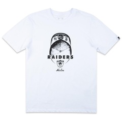 Camiseta Masculina New Era Las Vegas Raiders NFL Core Program - Foto 1
