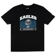 Camiseta Masculina New Era Philadelphia Eagles NFL Regular Fan - Foto 1