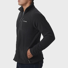 Jaqueta Masculina Columbia Fleece Fast Trek II Black - Foto 3