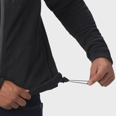 Jaqueta Masculina Columbia Fleece Fast Trek II Black - Foto 5