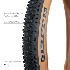 Par de Pneu Arisun 29 x 2.25 bike MTB MountCook Kevlar creme - Foto 3