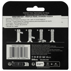 Overgrip Wilson Profile Padel com 03 Unidades - Foto 2