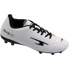 Chuteira de Campo Masculina Rayve 90 Vazada Trava - Foto 5