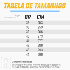 Chuteira de Futsal Adulto Penalty Viento Y-1 - Foto 4