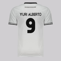 Camisa do Corinthians Logo 9 Yuri Alberto Futfanatics Masculina - Foto 1