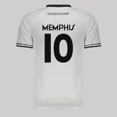 Camisa do Corinthians Logo 10 Memphis Futfanatics Masculina - Foto 1