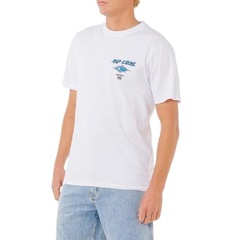Camiseta Masculina Rip Curl Fade Out Icon Art Big - Foto 3