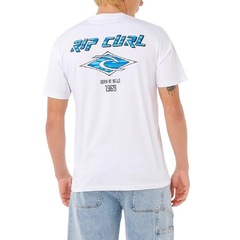 Camiseta Masculina Rip Curl Fade Out Icon Art Big - Foto 4