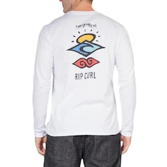 Camiseta Masculina Rip Curl Manga Longa Search Icon - Foto 4