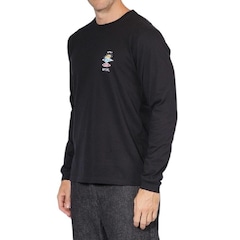 Camiseta Masculina Rip Curl Manga Longa Search Icon - Foto 2