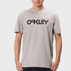 Camiseta Masculina Oakley Mark II Stone - Foto 1