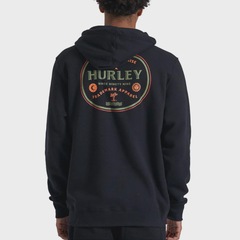 Blusão de Moletom Canguru Masculino Hurley Bottle - Foto 2