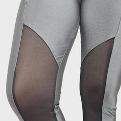 Calça Legging Feminina Selene Com Recorte e Tule - Foto 5