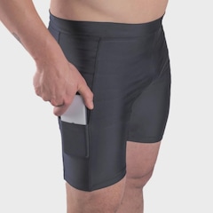 Bermuda de Compressão Térmica Unissex Poker Gold Com Bolso - Foto 4