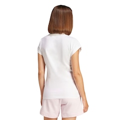 Camiseta Adidas MC Logo Linear Feminina - Foto 2
