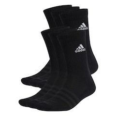 Kit Meia Cano Alto Adidas Sportswear 6 Pares Adulto - Foto 1
