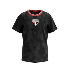 Camisa do São Paulo Basic Trança Braziline Infantil - Foto 1
