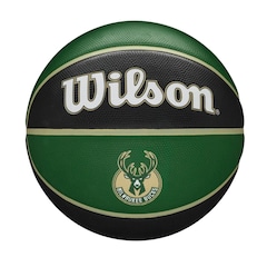 Bola de Basquete Wilson NBA Team Tribute Mil Bucks 7 - Foto 1