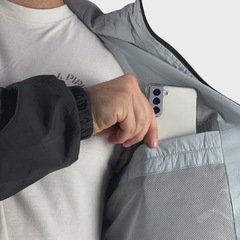 Jaqueta Corta Vento Masculina New Era Brooklyn Nets Club House - Foto 5