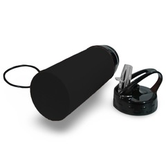 Garrafa de Silicone Gold SportsTracker Retrátil Dobrável 500ml - Foto 3