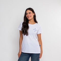 Camiseta do Cruzeiro Surf Center Oficial Classic Feminina - Foto 4