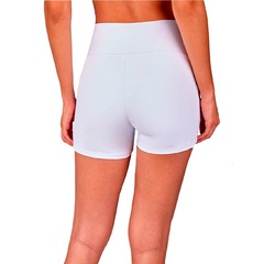 Bermuda Alto Giro Mini Recortes Feminina - Foto 2