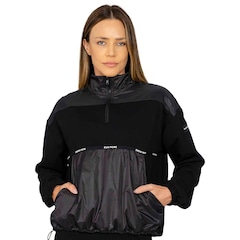 Blusão de Moletom Run More Cangurú Feminino - Foto 1