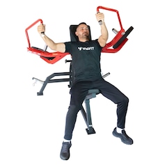 Máquina crucifixo Peck Fly Inclinado Articulado Musculação - Foto 7