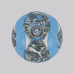 Mini Bola do Manchester City Puma Prematch - Foto 1
