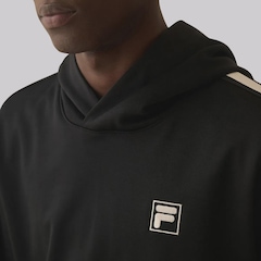 Blusão de Moletom Masculino Fila Over Union Classics Com Capuz - Foto 5