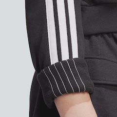 Moletom Cropped Feminino adidas 3 Stripes com Capuz - Foto 8