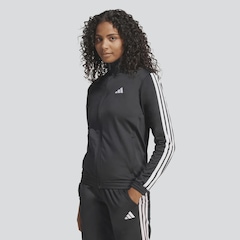 Jaqueta adidas Tricot 3 Stripes - Feminina - Foto 1