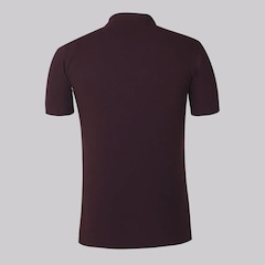 Camisa Polo do Athletico Paranaense Umbro Viagem 2025 Bordô Masculina - Foto 3