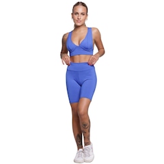 Conjunto Top com Bojo e Bermuda Vekyo Feminino - Foto 1