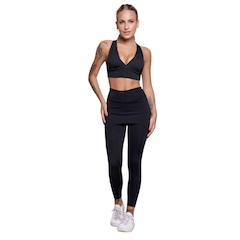 Conjunto Top bojo e Calça Saia Vekyo Feminino - Foto 1