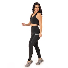 Calça Legging Suplex Zero Transparência Feminina - Foto 3