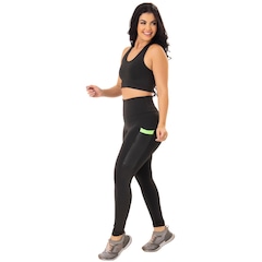 Calça Legging Suplex Zero Transparência Feminina - Foto 3