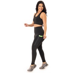 Calça Legging Suplex Cintura Alta Feminina - Foto 3