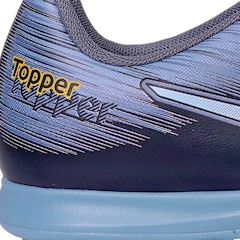 Chuteira Society Masculina Topper Flame - Foto 4