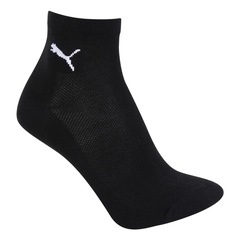 Meia Cano Médio Puma Logo - 3 Pares - Masculina - Foto 2