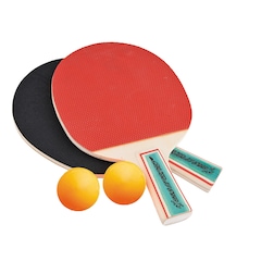 Kit Tênis de Mesa Gold Sports Training  2 Raquetes e 2 Bolas - Foto 2