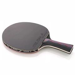 Kit Tênis Mesa Boer 6.0 Series Carbon 1 Raq 6 Estrelas Profissional - Foto 3