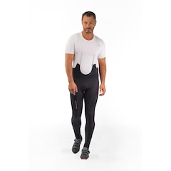 Calça Bretelle de Ciclismo Free Force Performance Gel Masculina - Foto 1