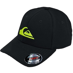 Boné Adulto Quiksilver Lime Logo Aba Curva - Foto 1