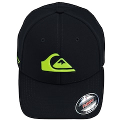 Boné Adulto Quiksilver Lime Logo Aba Curva - Foto 2