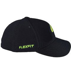 Boné Adulto Quiksilver Lime Logo Aba Curva - Foto 3