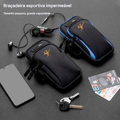 Mini Pochete de Braço Gold Sports Esportiva - Foto 4