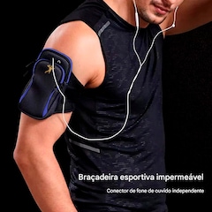 Mini Pochete de Braço Gold Sports Esportiva - Foto 8