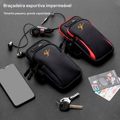 Mini Pochete de Braço Gold Sports Esportiva - Foto 4